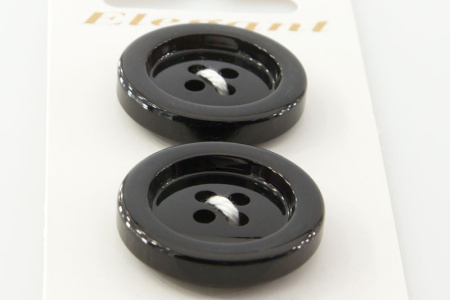 Пуговицы ELEGANT. Арт 7821-28-BLACK/2