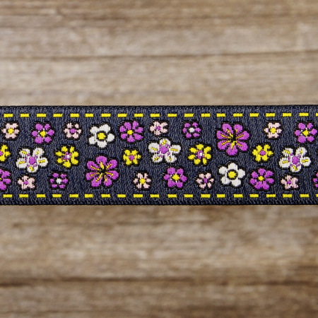 Лента жаккард SAFISA, 25 мм, 15 м, цвет 03. Арт 9164-25мм-03            