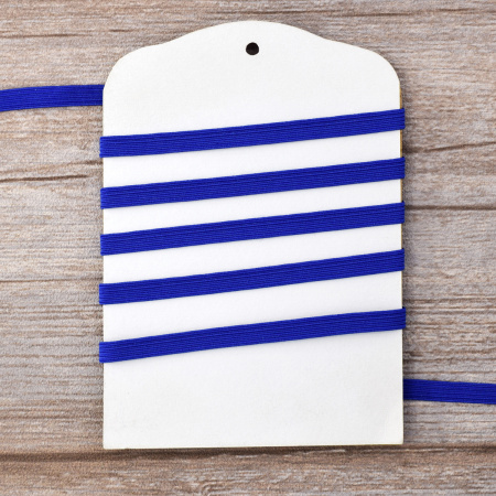 Резинка 6,6 мм, цвет синий. Арт 851113010L7701