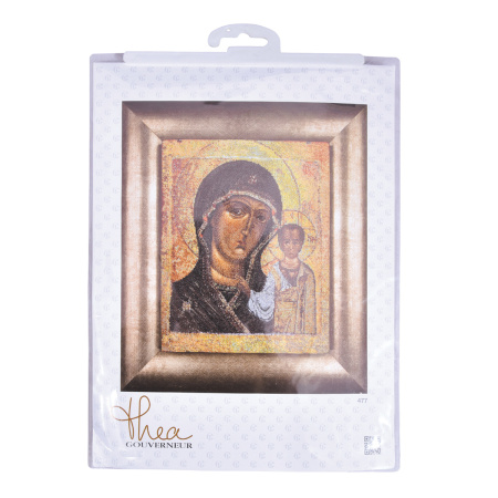 Набор для вышивания "Образ Казанской матери", канва аида 18 ct. Арт 477A                    