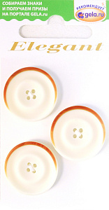 Пуговицы ELEGANT. Арт 11394-23-00HV1/3