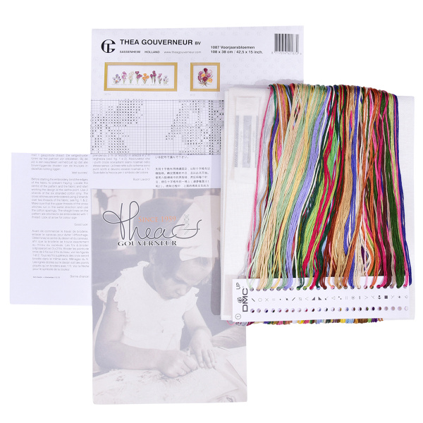 Набор для вышивания "Луковицы", канва лён 32 ct. Арт 1087                    