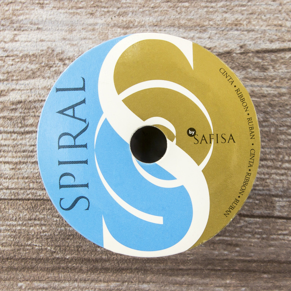 Лента атласная двусторонняя SAFISA мини-рулоны, 11 мм, 4 м, цвет 13, синий. Арт P00110-11мм-13          