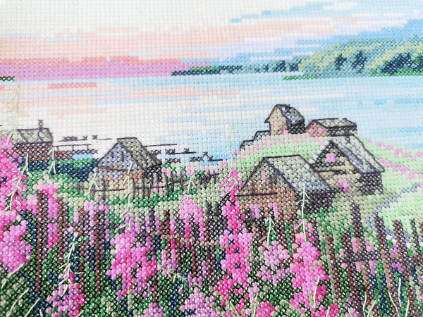 Набор для вышивания "Розовый вечер". Арт 02.010.33
