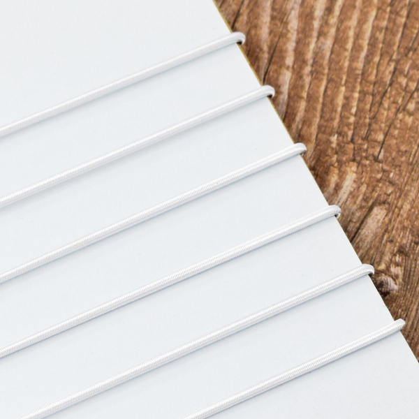 Резинка шляпная PEGA, цвет белый, 1,65 мм. Арт 852241808B1101          