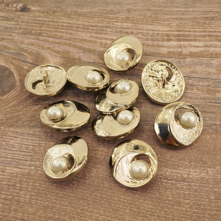 Пуговица DISBOTON, размер 40 цвет C/GOLD SIN ACABADO 079. Арт 3329240GOLD80