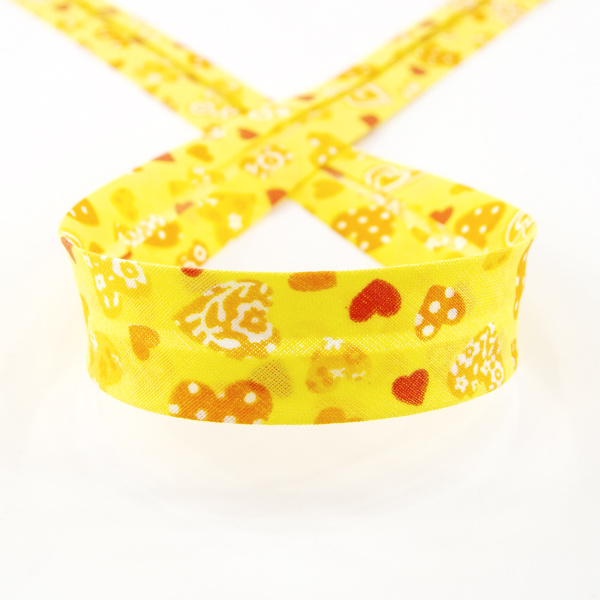 Косая бейка с рисунком SAFISA арт.6528, 20 мм, 20 м, цвет 109. Арт 6530-20мм-109