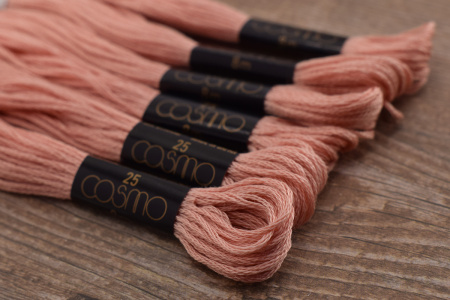 Мулине COSMO однотонный цвет  852       . Арт 25-6/852       