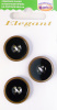 Пуговицы ELEGANT. Арт 14940-20-00004/3