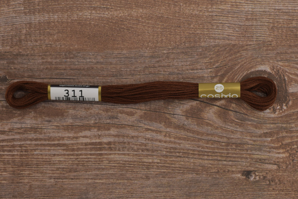 Мулине COSMO однотонный цвет  311       . Арт 25-6/311       