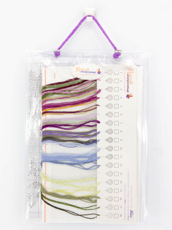 Набор для вышивания "Синий виноград" по рисунку С. Амес. Арт 04.009.11