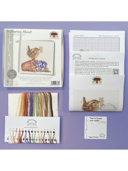 Набор для вышивания "Pottering About". Арт XHD137