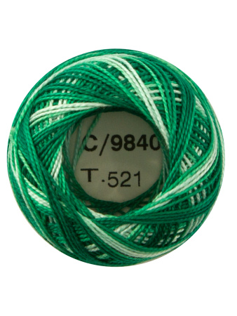 Мулине "Finca Perle"(Жемчужное"), №12,мультиколорный цвет 9840. Арт 00009/12/9840           