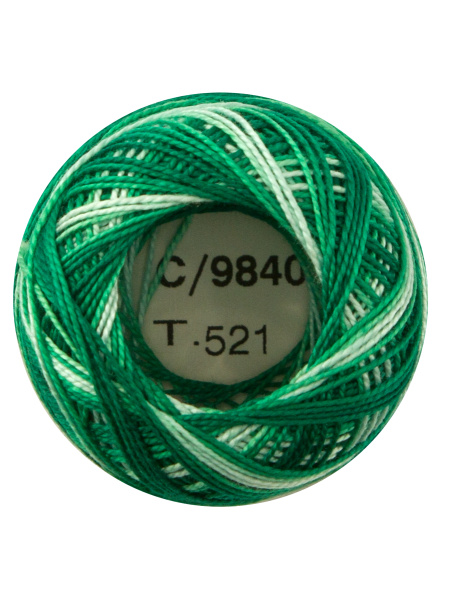 Мулине "Finca Perle"(Жемчужное"), №12,мультиколорный цвет 9840. Арт 00009/12/9840           