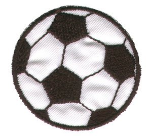 Термоаппликация "Футбольный мяч"