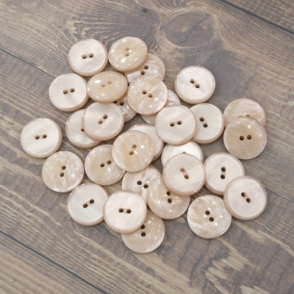 Пуговицы CONCEPT Mother of Pearl, размер 32, полиэстер, цвет COL.59. Арт 75315-032-COL.59