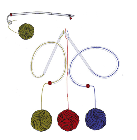 Набор спиц для ткачества. Арт 310-2                   