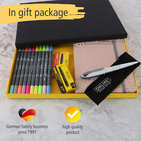 Набор для скетчинга "All-In-One" с лайнерами и перьевой ручкой, 24 предмета. Арт 81625
