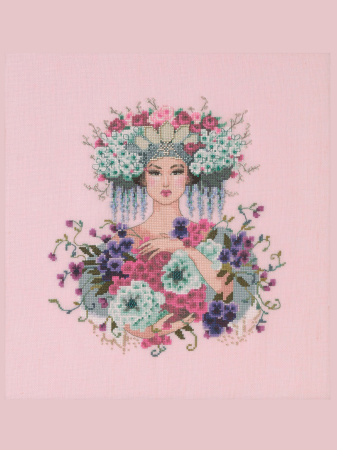 Схема для вышивания MIRABILIA "Ботанический сад". Арт MD177