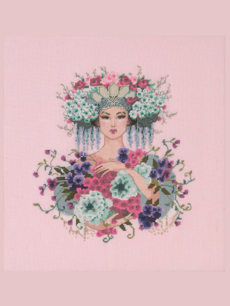 Схема для вышивания MIRABILIA "Ботанический сад". Арт MD177