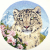 Набор для вышивания "Снежный барс". Арт 03.014.25 