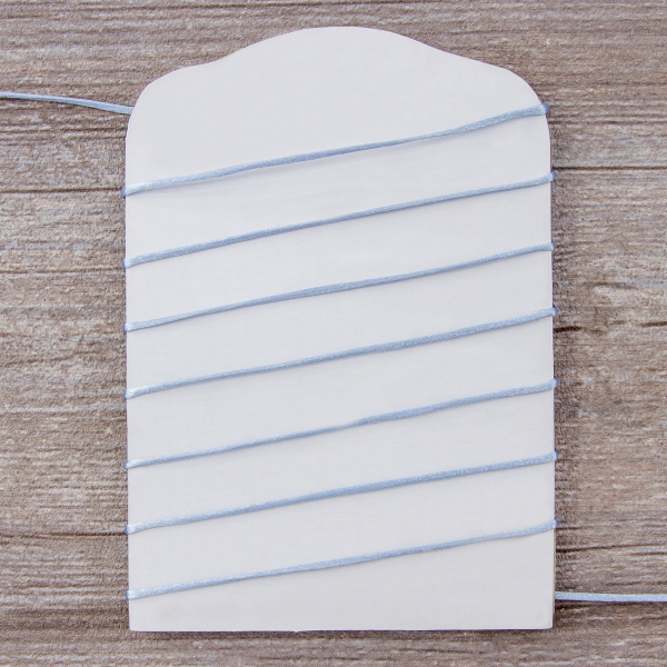 Шнур атласный мини-рулон, 1,5 мм, 4,5 м, цвет 04, светло-голубой. Арт P00470-1,5мм-04         