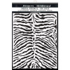 Трафарет "Savana zebra pattern" 3D эффект. Арт KSTD101