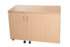 Стол раскладной для швейной машины с раскройным местом ECLIPSE, МДФ, 1100 х 500 х 760 мм, цвет бук. Арт TLM.E-B001                  