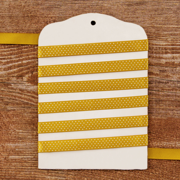 Лента в рулоне для скрап-проектов, цвет золотой. Арт ANT378405