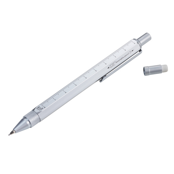 Карандаш TROIKA многофункциональный "CONSTRUCTION DROP ACTION". Арт PIP31/SI