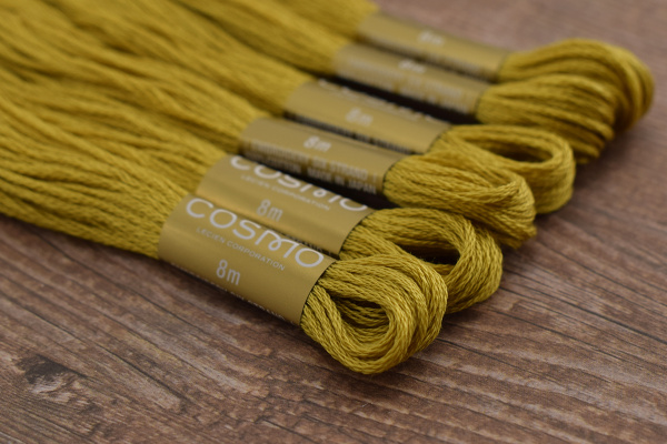 Мулине COSMO однотонный цвет  772       . Арт 25-6/772       