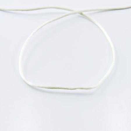 Шнур атласный мини-рулон, 1,5 мм, 4,5 м, цвет 56, шампань. Арт P00470-1,5мм-56         