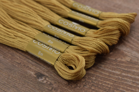 Мулине COSMO однотонный цвет  307       . Арт 25-6/307       