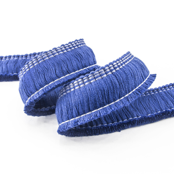 Бахрома декоративная, 30 мм, цвет джинсовый. Арт BT - 30c - col.B-4