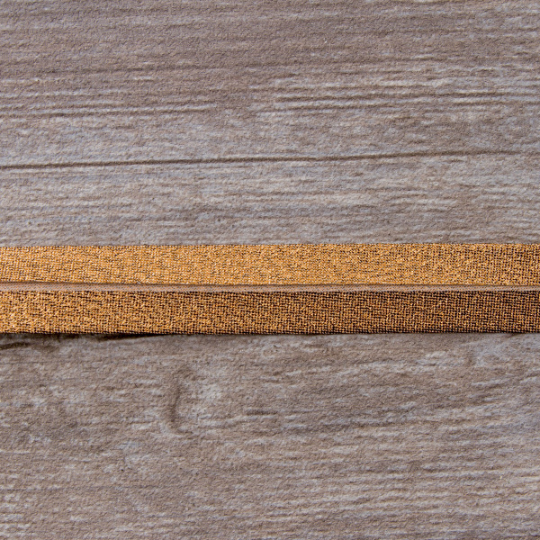 Косая бейка металлик, 20 мм, 20 м, цвет 03, медный. Арт 6291-20мм-03            