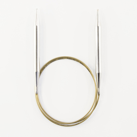 Спицы круговые, супергладкие, addiClassic №10, 100 см. Арт 105-7/10-100