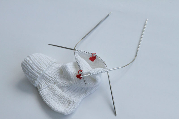 Спицы чулочные гибкие, супергладкие, addiCraSyTrio SHORT №3.25, 21 см. Арт 160-2/3.25-21