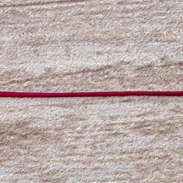 Шнур атласный мини-рулон, 1,5 мм, 4,5 м, цвет 30, бордо. Арт P00470-1,5мм-30         