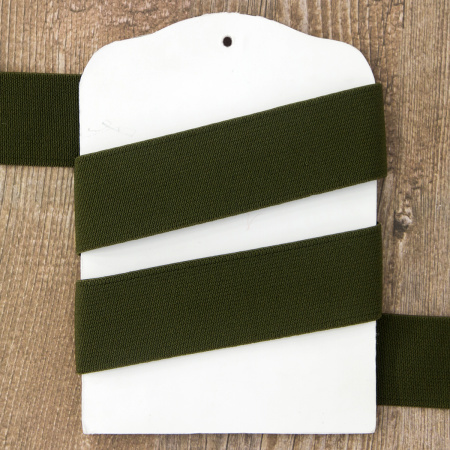 Резинка, цвет болотный, 30 мм. Арт 821782830L7803          