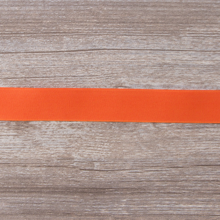 Лента репсовая SAFISA мини-рулон, 25 мм, 2,5 м, цвет 61, алый. Арт P00350W-25мм-61         