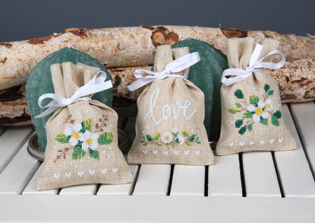 Набор для вышивания мешочков (саше) "Любовь". Арт PN-0187981