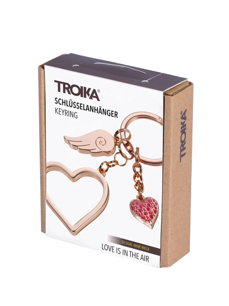 Брелок TROIKA "Любовь в воздухе". Арт KR17-01/RG
