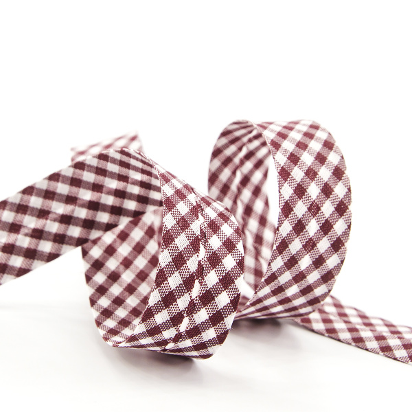 Косая бейка с рисунком SAFISA, арт.5400, 20 мм, 25 м, цвет 58. Арт 5400-20мм-58