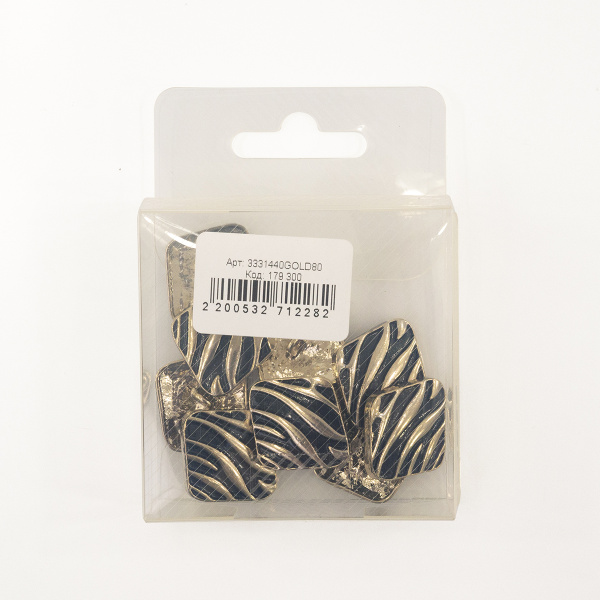 Пуговица DISBOTON, размер 40 цвет  C/GOLD SIN ACABADO 079. Арт 3331440GOLD80