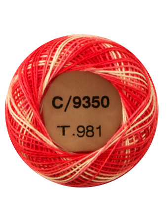 Мулине "Finca Perle"(Жемчужное), №16,мультиколорный цвет 9350. Арт 00009/16/9350           