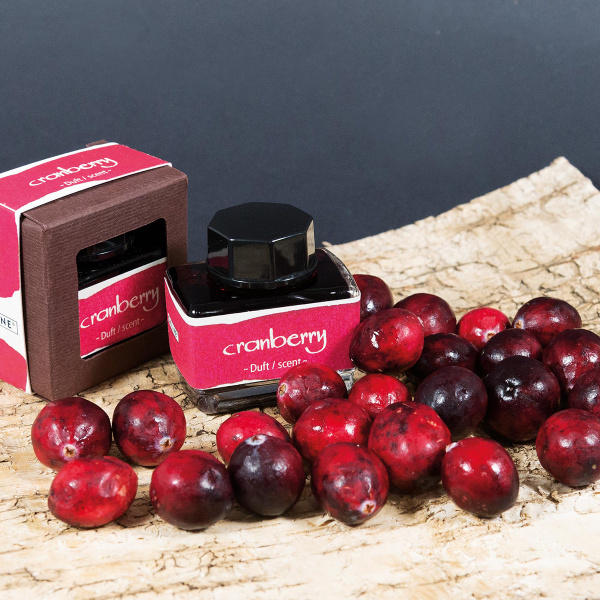 Чернила "Ink of the Senses" для перьевых ручек, 15 мл, с ароматом клюквы, цвет красный. Арт 17066/3