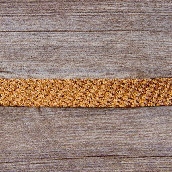 Косая бейка металлик, 20 мм, 20 м, цвет 03, медный. Арт 6291-20мм-03            