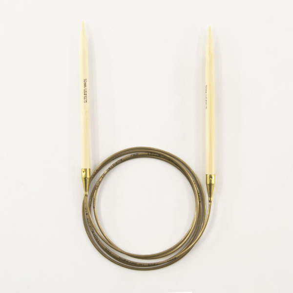 Спицы, круговые, бамбук addiNature BAMBOO №7, 150 см. Арт 555-7/7-150