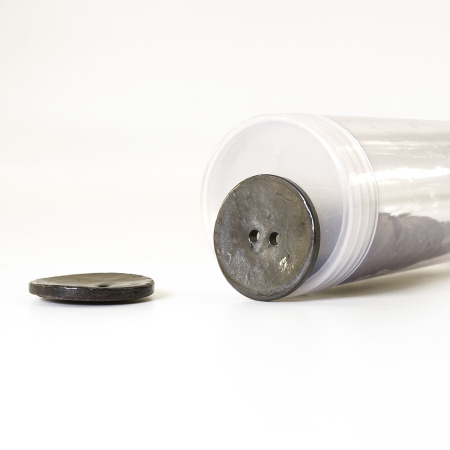 Пуговицы CONCEPT, размер 48, кокос, цвет COL.9 темно-серый. Арт 1919H-048-COL.9