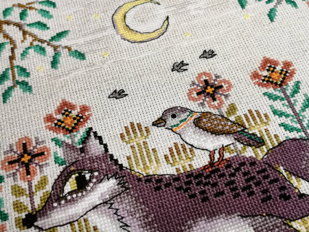 Набор для вышивания "Лисонька и птица". Арт 03.017.19